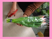大田区 大森 花屋 水あげ